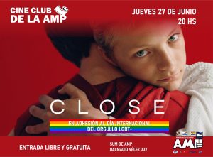 Cine Club de AMP propone ‘Close’ para conmemorar el Día del Orgullo LGBT y abrir mentes