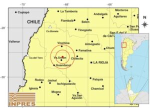 Tembló el oeste riojano