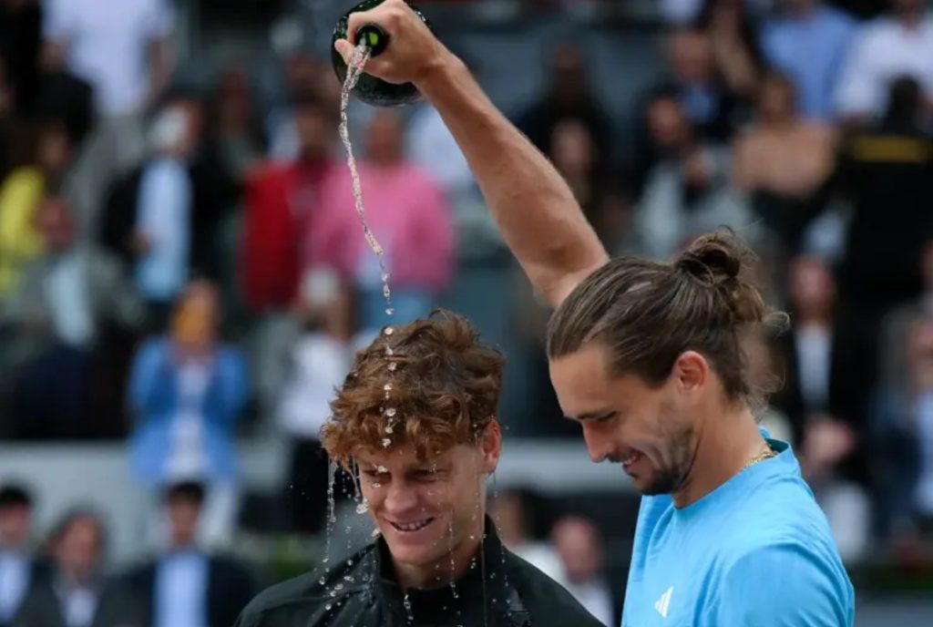 Zverev y una polémica que involucra a Sinner, Alcaraz y Djokovic